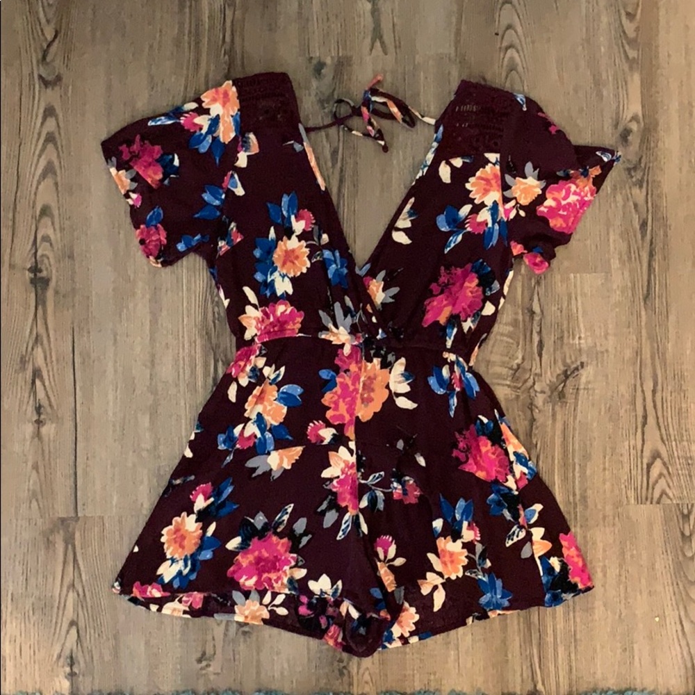 Floral romper